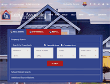Tablet Screenshot of lepirealestate.com